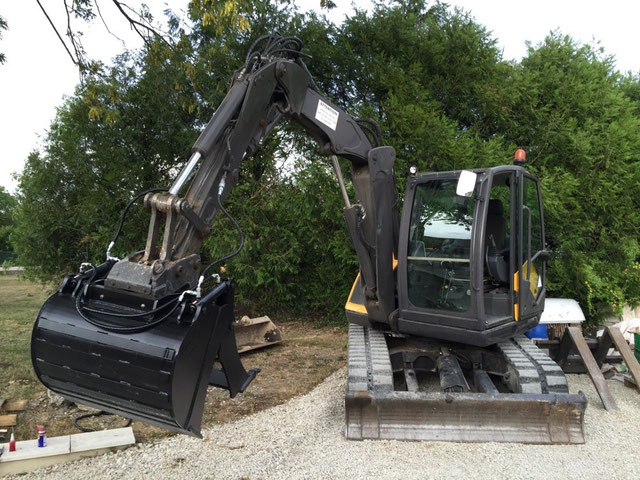 Chantier de terrassement Entreprise Camille